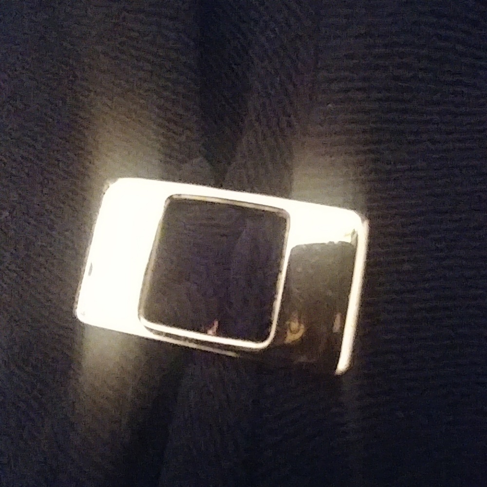 Vintage black gold buckle dress - Picture 4 of 4